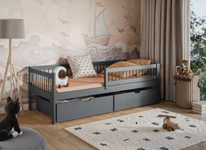 EDI 80x200 graphite children’s bed Lano Furniture