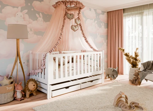 KAJA 80x190 white bunk bed Lano Furniture