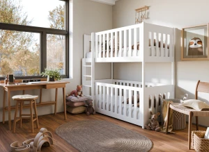 KONRAD 80x160 white bunk bed Lano Furniture