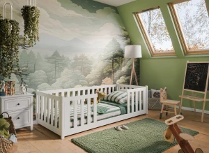 FERO 90x190 white children's bed Lano Furniture
