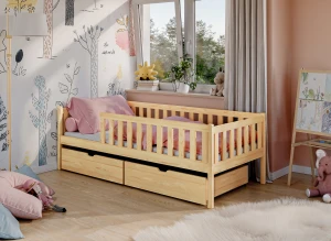 ANTONIO 90x190 pine green children's bed Lano Furniture