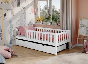 ANTONIO 80x200 pink green children's bed Lano Furniture