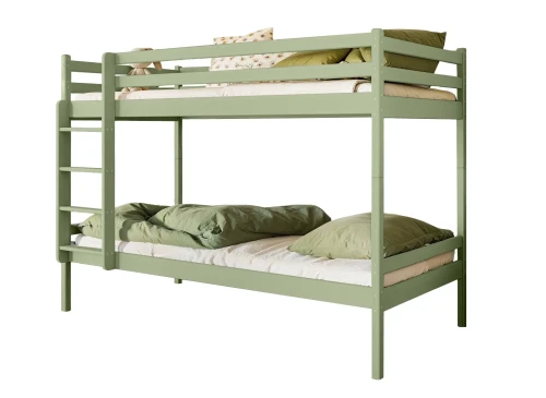 NICO 80x180 olive green bunk bed Lano Furniture