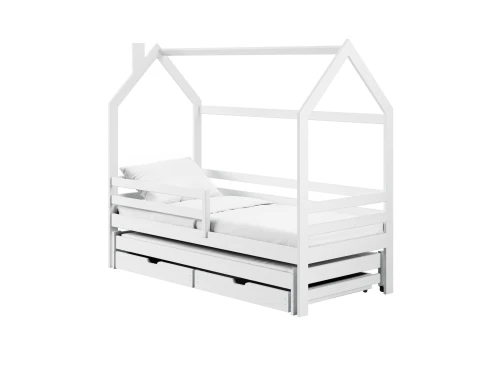 DANEK 80x200 white children's house bed Lano Furniture