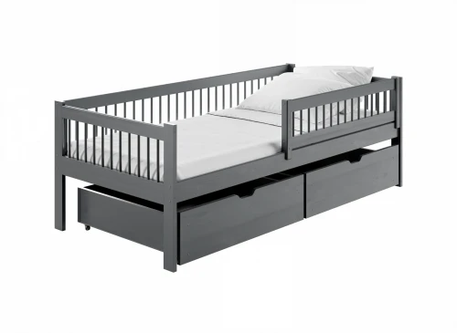 EDI 80x190 graphite children’s bed Lano Furniture