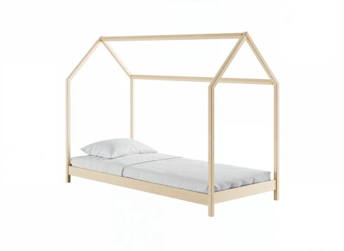 LUCKY 90x200 pine Montessori floor cot house bed Lano Furniture
