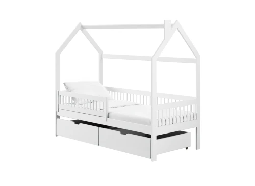OSKAR 90x180 white children's house bed Lano Furniture