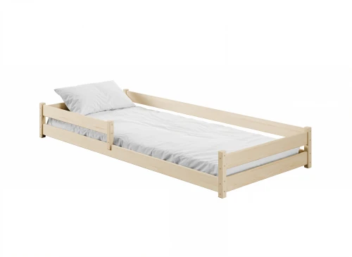 ALIS 90x200 pine green Montessori floor bed for children Lano Furniture