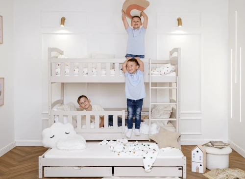 BLANKA 90x190 cashmere bunk bed Lano Furniture