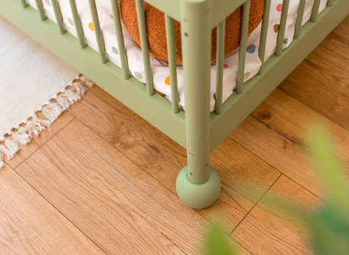 STAR 90x200 olive green single children's bed Lano Furniture