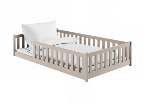 OTIS 120x200 cashmere Montessori floor bed for children Lano Furniture