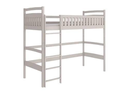 MIA 90x180 cashmere loft bed Lano Furniture