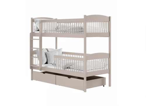 LUNA 90x200 cashmere bunk bed Lano Furniture