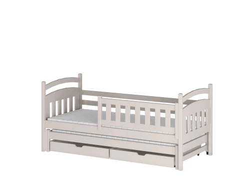 GALAXY 90x200 cashmere double trundle bed Lano Furniture