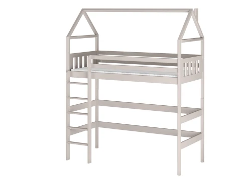 GLORIA 80x160 cashmere loft bed Lano Furniture
