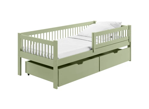 EDI 80x190 olive green children’s bed Lano Furniture