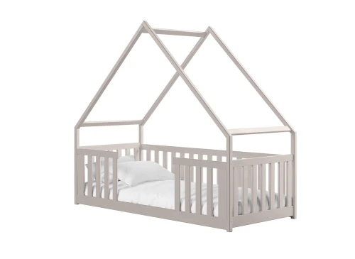BEE 90x180 Kaşmir Montessori Çocuk Yer Yatağı Ev Tipi Lano Möbel
