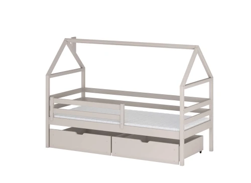 ARON 80x200 cashmere single house bed for children Lano Furniture
