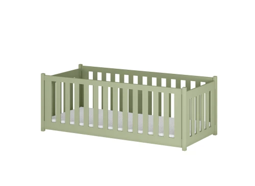 CONCEPT 80x160 olive green children's cot bed Lano Furniture