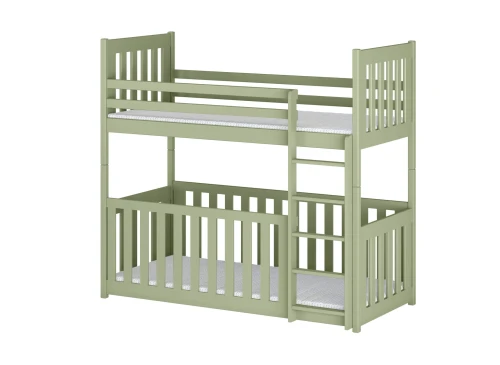 CRIS 80x160 olive green bunk bed Lano Furniture