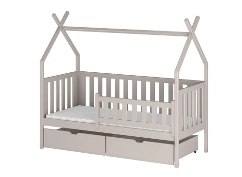 SIMBA 80x160 cashmere single children's bed tipi Lano Furniture