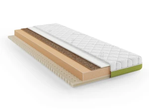 MISTY 80×160 medium firm 13 cm foam coconut and latex mattress Lano Furniture