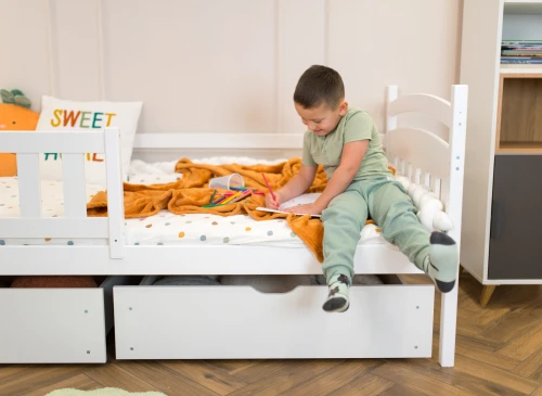 TERRY 90x180 white children's bed Lano Furniture