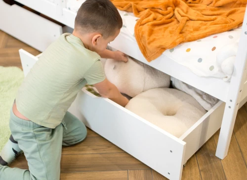 TERRY 90x190 white children's bed Lano Furniture