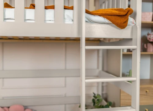 LAURA 90x180 cashmere loft bed Lano Furniture