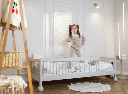 STAR 80x180 cashmere single children's bed Lano Furniture