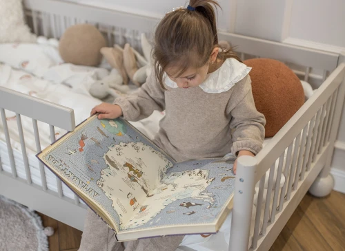 STAR 80x180 Kaşmir Montessori Çocuk Tek Kişilik Yatak Lano Möbel