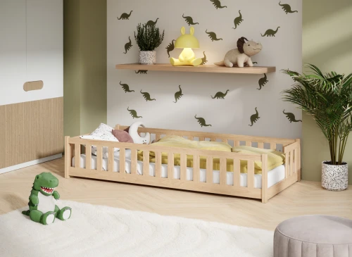 ZOYA 80x180 pine single children's bed Lano Furniture