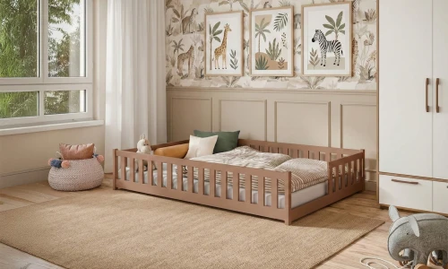 IVY 120x200 cinnamon single children's bed Lano Furniture