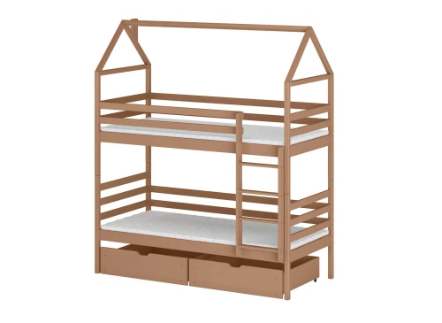ALEX 90x180 cinnamon bunk bed Lano Furniture