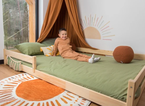 FINI 140x200 çam Montessori çocuk yer yatağı Lano Meble