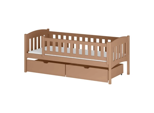 GUCIO 90x190 cinnamon single children's bed Lano Furniture