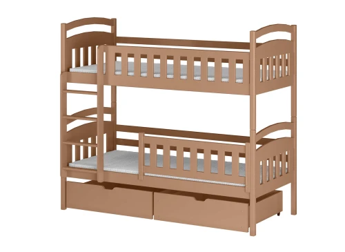 IGNAŚ 80x170 cinnamon bunk bed Lano Furniture