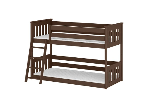 KEVIN 80x200 dark chocolate bunk bed Lano Furniture