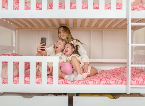 MONIKA 80x200 white bunk bed Lano Furniture