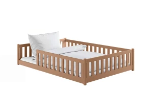 MATI 140x200 cinnamon Montessori floor bed for children Lano Furniture