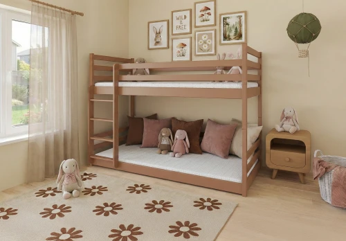 MINI 80x170 Tarçın Ranzalı Yatak Lano Möbel