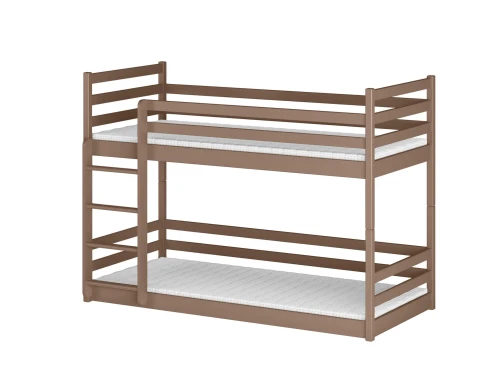 MINI 90x190 milk chocolate bunk bed Lano Furniture