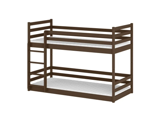 MINI 90x180 dark chocolate bunk bed Lano Furniture