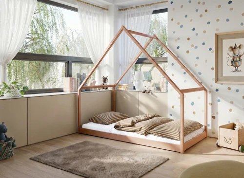 MORIS 80x180 cinnamon single children's bed Lano Furniture
