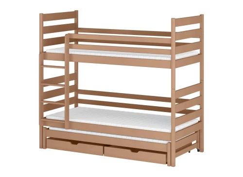 TOMI 80x170 cinnamon bunk bed Lano Furniture