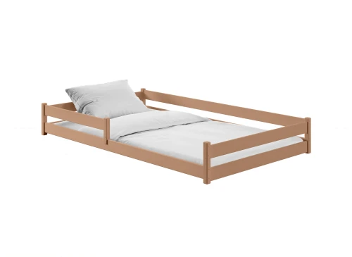 ZOFIA 120x200 cinnamon Montessori floor bed for children Lano Furniture