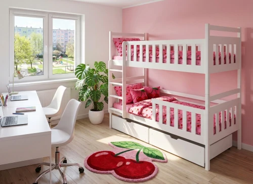 MONIKA 90x200 white bunk bed Lano Furniture