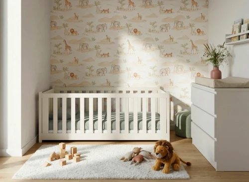 CONCEPT 80x190 Cotton Montessori Floor Bed Children's Playpen Lano Furniture