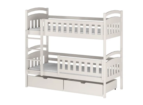IGNAŚ 80x200 Cotton Bunk Bed by Lano Meble
