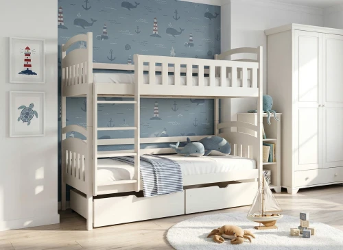 IGNAŚ 90x200 cotton bunk bed